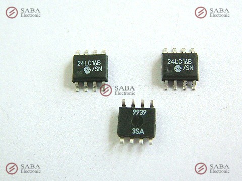 4 x Fairchild  93C06  EEPROM  256 Bits  Dip8