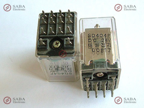 CDE 104D0-24 RELAY 24 Volt corrente continua 650 OHM NUOVO 